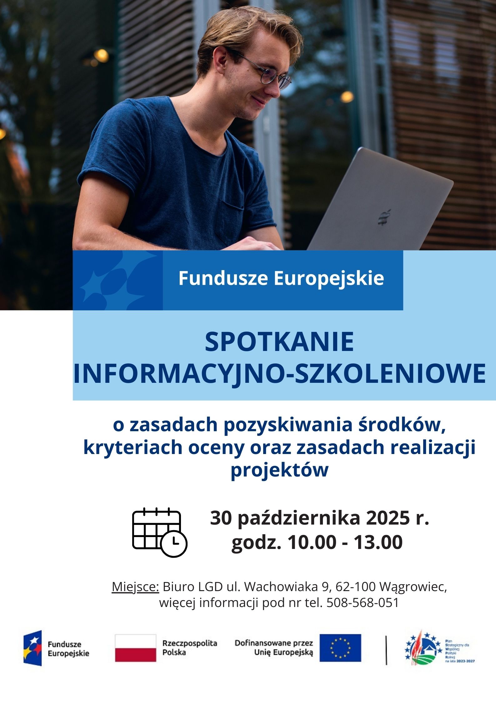 SZKOLENIE ON LINE FUNDUSZE EUROPESJKIE